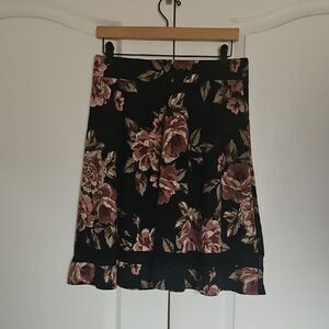 Studio Pink A-Line Knee-Length Skirt for Cocktail